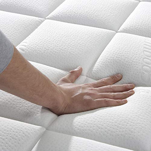 marckonfort Colchón Viscoelástico Gel Active 90 x 190 x 25 cm, 1 cm de Visc-Gel de 65 kg/m3 + Independencia de lechos + Firmeza: Media + Extremadamente Durable