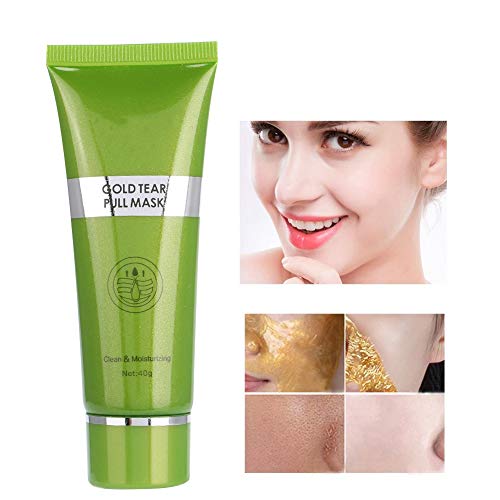 Máscara Retráctil de 40 G, Mascarilla Facial Limpiadora Hidratante Hidratante Facial, Mascarilla Limpiadora Espinilla Suave y Delicada Para Mejilla Mejilla Barbillr Frente, Limpia Los Poro