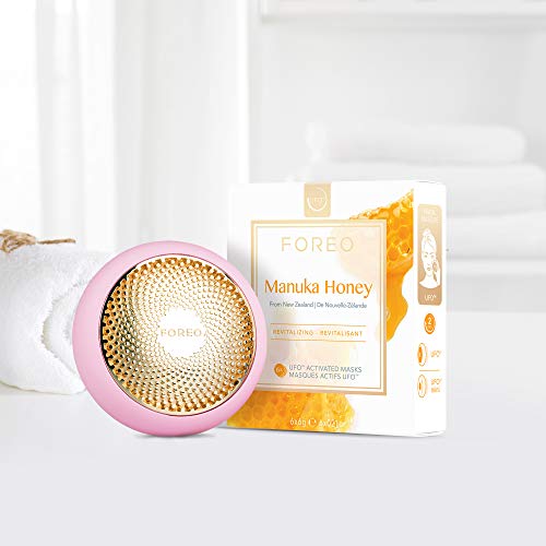 Mascarilla activa UFO Manuka Honey, de FOREO - pack de 6 unidades