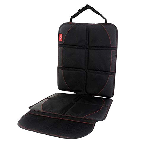 MATCC Protector de Asiento Coche Asiento Infantil Funda Asiento Coche Antideslizante Impermeable Universal Negro