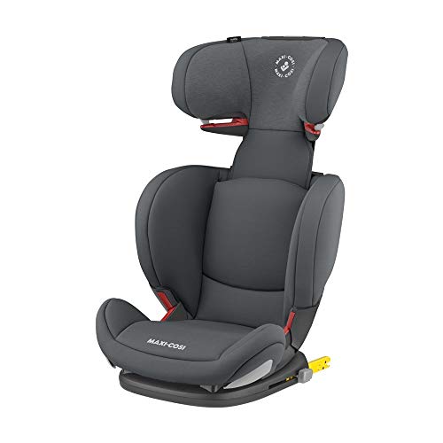 Maxi-Cosi RodiFix AirProtect Silla coche grupo 2/3 isofix, 15 - 36 kg, silla auto reclinable, crece con el niño 3.5 - 12 años, color authentic graphite