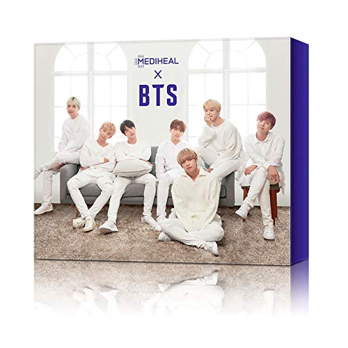 Mediheal X BTS mascarilla facial hoja especial Set Hidratante Cuidado de la humedad, K-Beauty