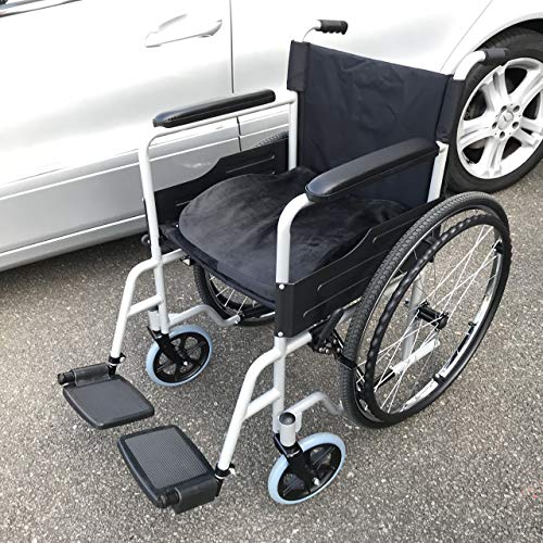 Medipaq Cojín de Espuma de Memoria Moldeado 2 en 1 – Cojín Lumbar y Cojín de Asiento – Reduce el dolor de espalda – Corrector de Postura para Silla de Escritorio - Silla de Ruedas – Asiento de Coche