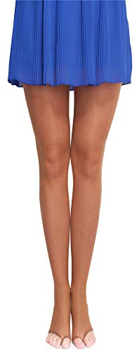 Merry Style Medias Finas Transparentes Pantys Mujer Lycra MS 336 10 DEN (Neutro, S)