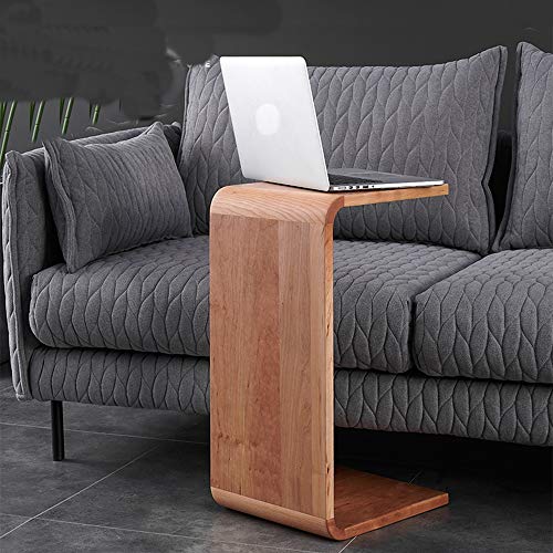 Mesa de centro de cóctel de sala de estar moderna Madera té café Mesa auxiliar de estilo japonés Negro Nuez de mesa de noche sólido for la sala conveniente for cualquier sitio Fácil montaje estable y