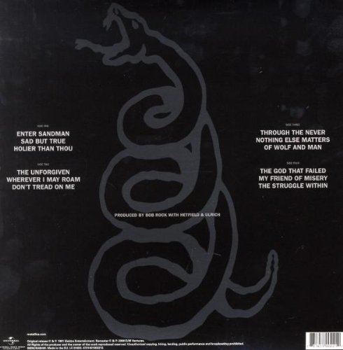 Metallica (Black Album) [Vinilo]