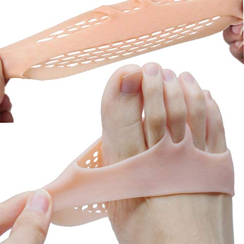 Metatarsal Pads-10 pares de almohadillas para pies transpirables y suaves de gel de silicona mortons Neuroma almohadillas mejor para pies diabéticos, callos y ampollas, dolor de antepié