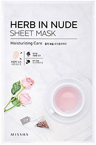 Missha - Mascarilla Hidratante - Extracto de Rosa - Herb in Nude