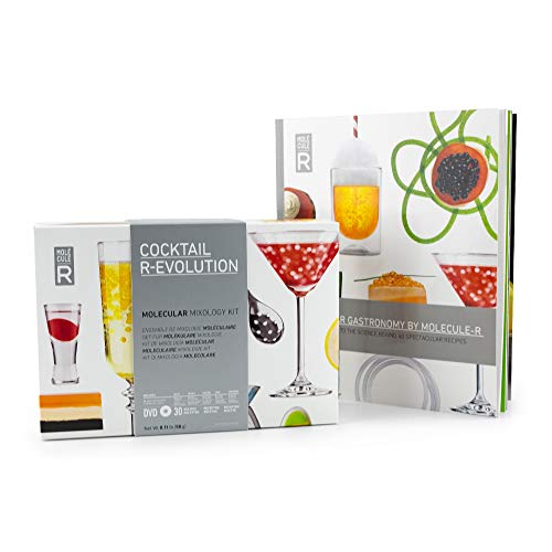 Molecule-R - Kit de Mezcla Molecular para Principiantes + Libro de Recetas GRATIS - COCKTAIL R-EVOLUTION