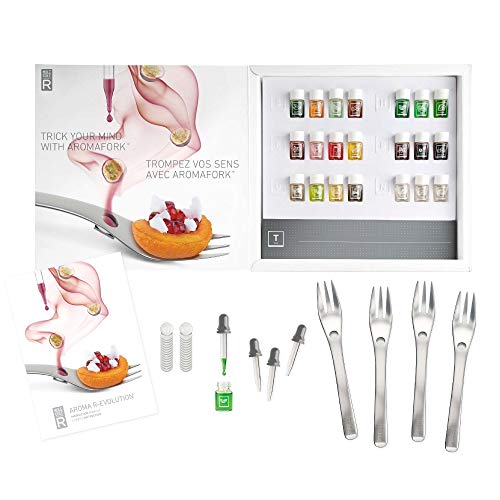 Molecule-R - Set de Gastronomía Triple Aplicación - Recetas Moleculares, Decoración de Comida y Sabores Volátiles