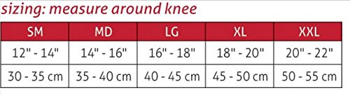 Mueller HG 80 - Rodillera acolchada para deporte (estabilizador en la rodilla de la flexión)