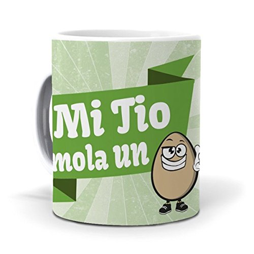 mundohuevo Taza Mi tio Mola un Huevo Version