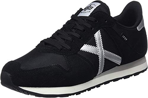 Munich Massana, Zapatillas de Deporte para Hombre, Negro (Negro 302), 40 EU