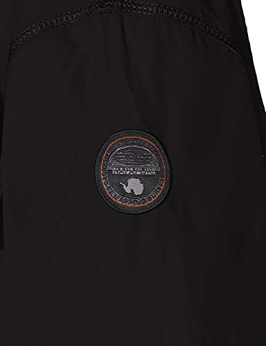 Napapijri N0YGY9, Chaqueta Para Niños, Negro (Black 041), 140 (talla del fabricante: 10 años)