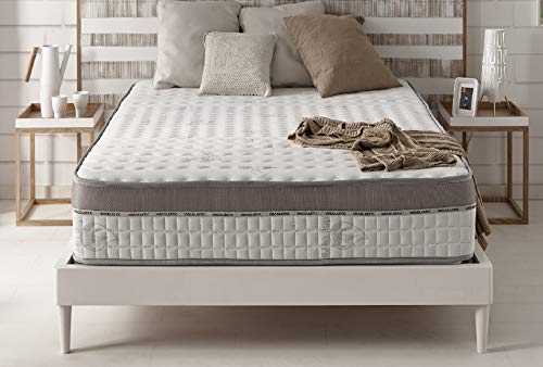 Naturalex | Extra Visco | Colchón 150x190 Cm Modelo Premium con Doble Cara Viscoelástico | Tejidos Multicapas AirFresh | Soporte y Comodidad 7 Zonas de Confort Diferenciadas | Reversible