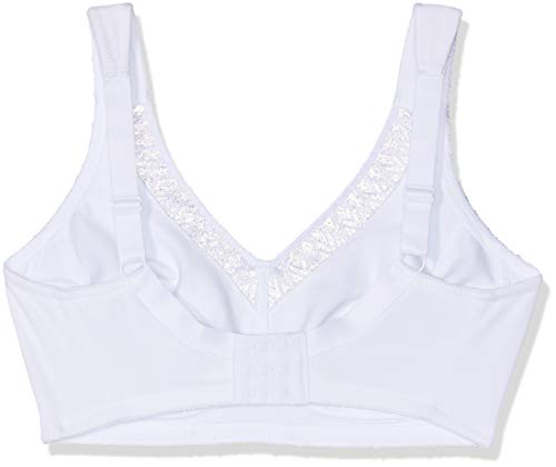 Naturana 5236 Sujetador sin Aros, Blanco (White 300), 110D (Talla del Fabricante: 42D) para Mujer