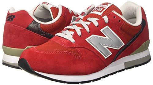 New Balance 996, Zapatillas para Hombre, Rojo (Red Ar), 40.5 EU