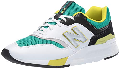 New Balance Cm997hv1, Zapatillas para Hombre, Verde (Green/White Green/White), 44.5 EU