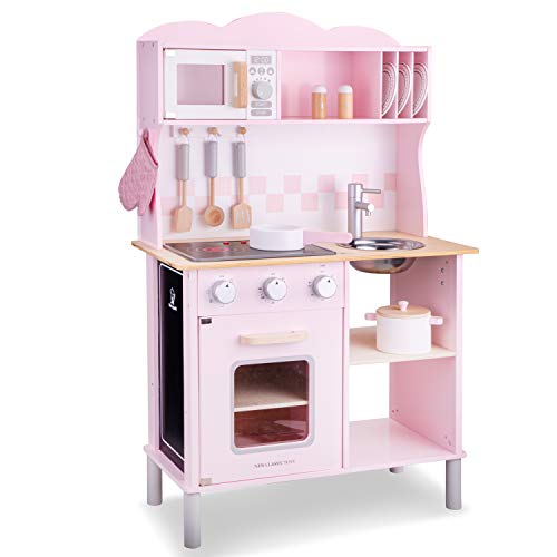 New Classic Toys-11067 Cocina, Color Rosa (11067)