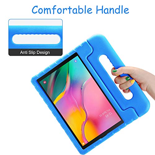 NEWSTYLE Funda para Samsung Galaxy Tab A 10.1 2019,Ligero y Super Protective Funda diseñar Especialmente para los niños para Galaxy Tab A 10.1 2019 SM-T510/ T515 (Azul)