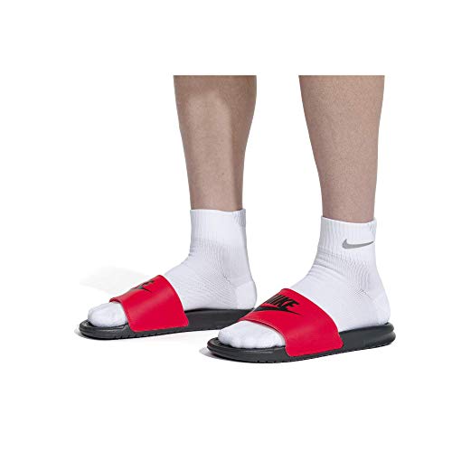 NIKE Benassi JDI, Chanclas para Hombre, Blanco (White/Black Black), 44 EU