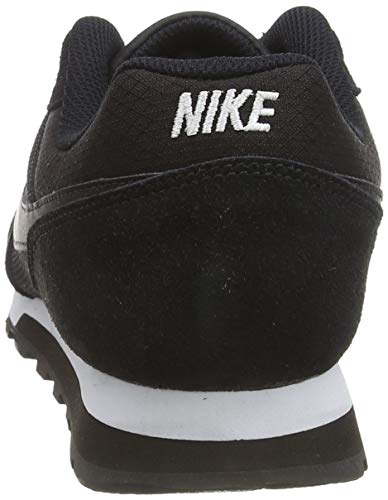 Nike MD Runner 2, Zapatillas de Running Mujer, Negro (Black / Black-White), 37.5 EU