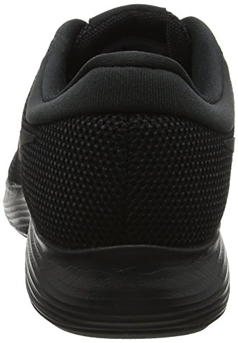 Nike Revolution 4 EU, Zapatillas de Running para Hombre, Negro (Black/Black 002), 42 EU