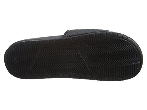 Nike Wmns Benassi JDI, Chanclas Mujer, Negro (Black/White 011), 40.5 EU