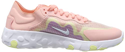 Nike Wmns Renew Lucent, Zapatillas de Running para Mujer, Rosa (Bleached Coral/White/Hyper Violet/Luminous Green/Pink Quartz 600), 37.5 EU