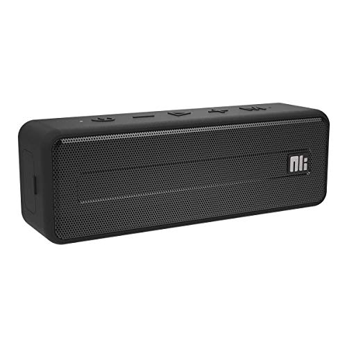 Nillkin W1 TWS Altavoz Bluetooth portátil con Sonido estéreo Superior, 20 vatios, IPX7 Resistente al Agua, 20 Horas de reproducción, Altavoz inalámbrico hogar, al Aire Libre, Viajes