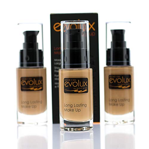 NOCHE Y DIA EVOLUX BY NIGHT & DAY Maquillaje Mate y Fijo Larga Duración Color N.72 Evolux Long Lasting Make Up - 30 ml.