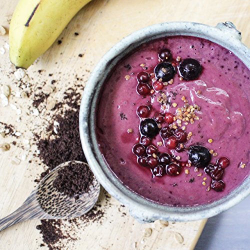 nu3 Acai Orgánico en Polvo–Bayas de açai molidas (65g) – Súper alimento ecológico directo del Amazonas – Ideal en batidos, smoothies, avena y desayunos saludables – Calidad natural por secado suave