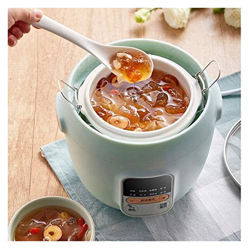 Olla de cocción lenta eléctrica Guisando Pot automática cerámicos de uso doméstico lenta Guisando Pot Gachas fabricante Multi Cooker adecuados for el vapor de Cook sabor delicioso Guiso ( Color : A )