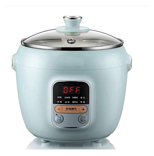 Olla de cocción lenta eléctrica Guisando Pot automática cerámicos de uso doméstico lenta Guisando Pot Gachas fabricante Multi Cooker adecuados for el vapor de Cook sabor delicioso Guiso ( Color : A )