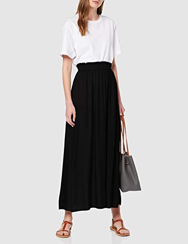 Only Onlvenedig Paperbag Long Skirt Wvn Noos Falda, Negro (Black Black), 42 (Talla del Fabricante: Large) para Mujer