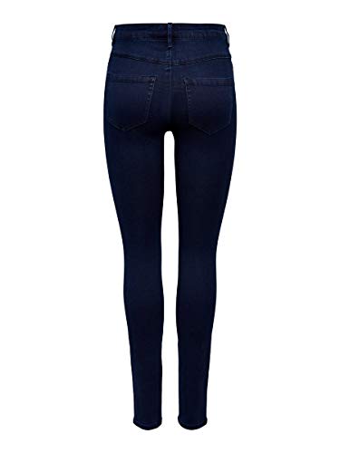 ONLY Royal High Skinny Jeans Pim101 Noos, Mujer, Azul (Dark Blue Denim), 42 /L34 (Talla del fabricante: X-Large)