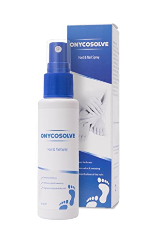 ONYCOSOLVE Antihongos. Spray para los dedos de los pies con ingredientes naturales, reparación de uñas 1,7oz