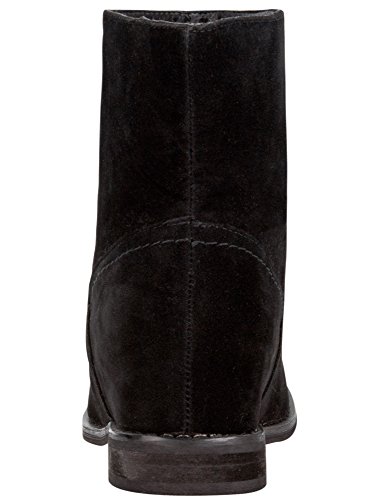 oodji Ultra Mujer Botas de Ante Sintético, Negro, 41 EU / 7 UK