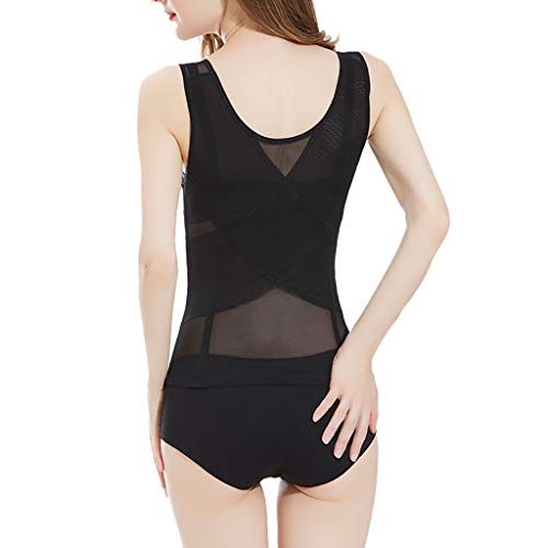 OPAKY Modeladora sin Costuras para Mujer Use su Propio Sostén con un Body de Espalda con Posturas Body Shaper Faja Reductora Cintura Mujer Body Shaper Corsé