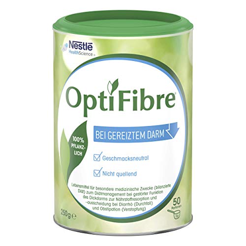 OptiFibre de Nestlé Health Science, 100% vegetal (1 x 250 g)