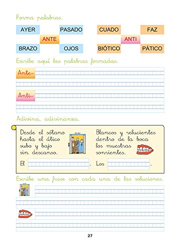 Ortografía divertida 2 / Editorial GEU / 1º Primaria / Mejora la ortografía / Recomendado como apoyo / Con actividades sencillas de repaso