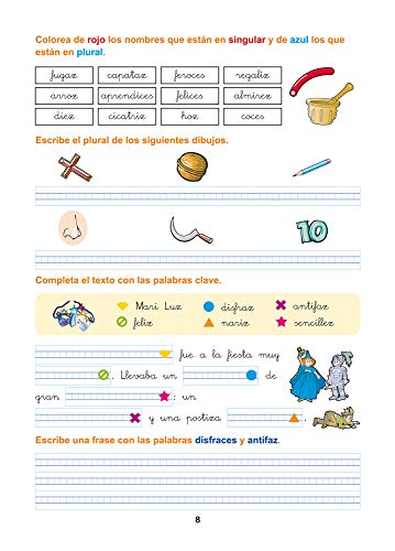 Ortografía divertida 7 / Editorial GEU / 3º Primaria / Mejora la ortografía / Recomendado como apoyo / Con actividades sencillas de repaso