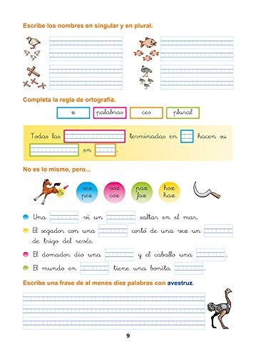 Ortografía divertida 7 / Editorial GEU / 3º Primaria / Mejora la ortografía / Recomendado como apoyo / Con actividades sencillas de repaso