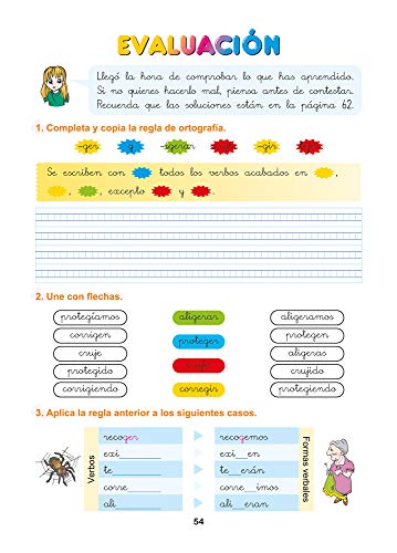 Ortografía divertida 8 / Editorial GEU / 3º Primaria / Mejora la ortografía / Recomendado como apoyo / Con actividades sencillas de repaso