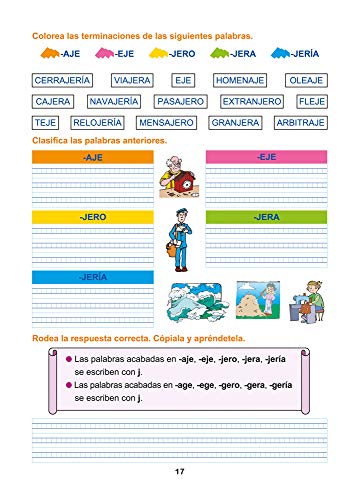 Ortografía divertida 9 / Editorial GEU / 3º Primaria / Mejora la ortografía / Recomendado como apoyo / Con actividades sencillas de repaso