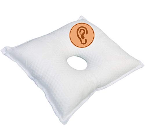 OrtoPrime Almohada Condrodermatitis - Cojín Antiescaras para Oreja - Almohada Antiescaras para Oreja - Almohada Ortopédica Terapéutica - Alta Protección - Almohada Cervical médica