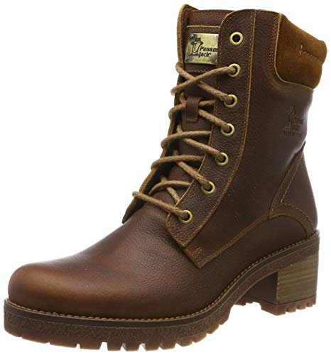 Panama Jack Phoebe, Botas Militar para Mujer, Marrón (Cuero B10), 42 EU