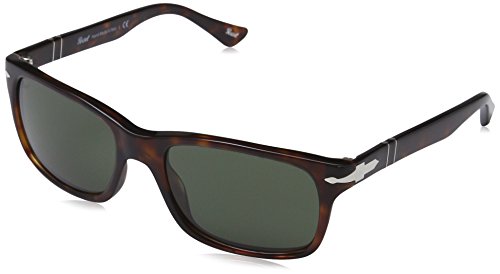 Persol Classics gafas de sol, Marrón (Havana/Green), 55 Unisex-Adulto