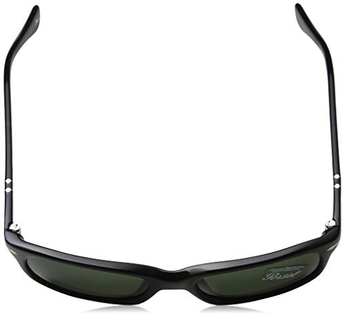 Persol, Gafas de Sol PO3048S 58 95/31 (58 mm), Negro