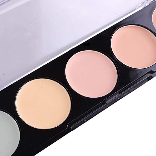 PhantomSky 5 Colores Corrector Camuflaje Paleta de Maquillaje Cosmética Crema - Perfecto para Uso Profesional y Diario